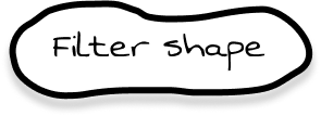 Filter shape